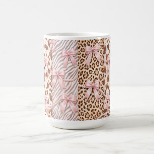 Dierprint Glam Parels & Strikken Koffiemok
