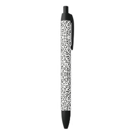 Dierprint in zwart-wit zwarte inkt pen