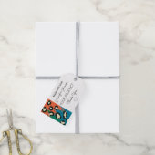 Dierprint Kleurrijke Cadeautags Cadeaulabel (Met Touw)