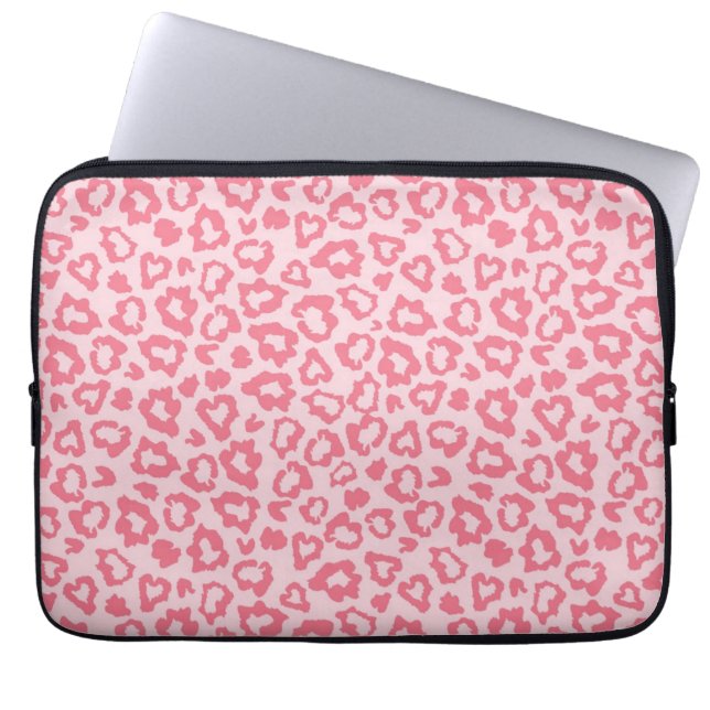 Dierprint patroon laptop sleeve (Voorkant)