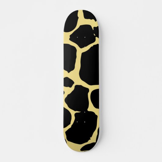Dierprint patroon persoonlijk skateboard (Voorkant)