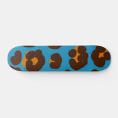 Dierprint patroon persoonlijk skateboard (Horizontaal)