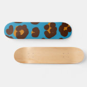 Dierprint patroon persoonlijk skateboard (Horizontaal)
