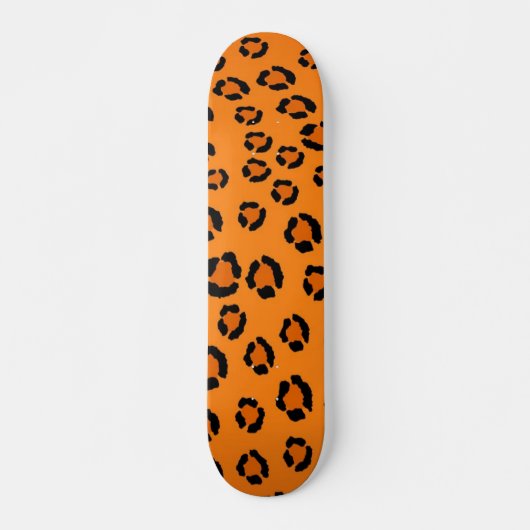 Dierprint patroon persoonlijk skateboard (Voorkant)