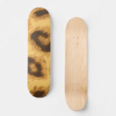 Dierprint patroon persoonlijk skateboard (Voorkant)