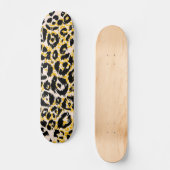 Dierprint patroon persoonlijk skateboard (Voorkant)