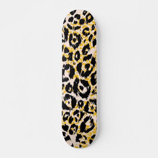 Dierprint patroon persoonlijk skateboard (Voorkant)