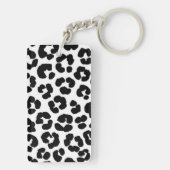 Dierprint patroon sleutelhanger (achterkant)