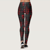 Dierprint Thema Dameskleding Workout Leggings (Achterkant)