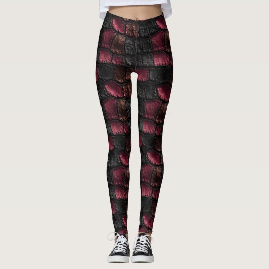 Dierprint Thema Oma Cadeau Hardlopen Leggings (Voorkant)