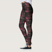 Dierprint Thema Oma Cadeau Hardlopen Leggings (Links)
