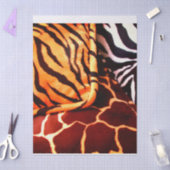 Dierprint tissuepapier (Craft)