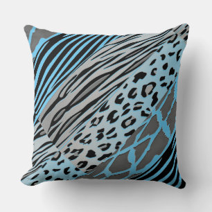 Dierprint zebra streep kussen