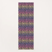 Dierprintpatroon met regenboogluipaard yogamat (Voorkant)