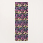 Dierprintpatroon met regenboogluipaard yogamat (Achterkant)