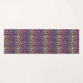 Dierprintpatroon met regenboogluipaard yogamat (Voorkant (horizontaal))