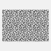 Dierproppen, tijger, Giraffe en Cheetah  Inpakpapier Vel (Voorkant 3)