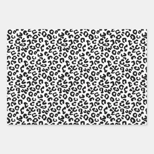 Dierproppen, tijger, Giraffe en Cheetah Inpakpapier Vel (Voorkant 3)