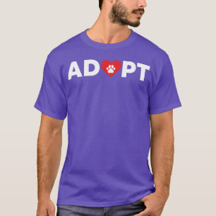 Dierredding Adoptie grappig T-shirt