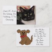 Dierschapsdieren Visitekaartje (Voorkant / Achterkant)