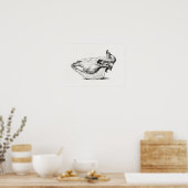  dierschedel poster (Keuken)