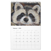 Dierschilderijen van Kirsten Sneath Kalender (Feb 2026)