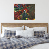 Diersoort, 1913 canvas afdruk (Insitu (Slaapkamer))