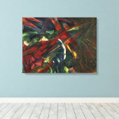 Diersoort, 1913 canvas afdruk (Insitu (Houten vloer))