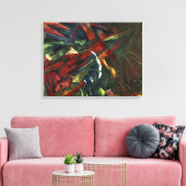Diersoort, 1913 canvas afdruk (Insitu (Woonkamer))
