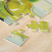 Diersoort wijnflessen legpuzzel (Zijkant)