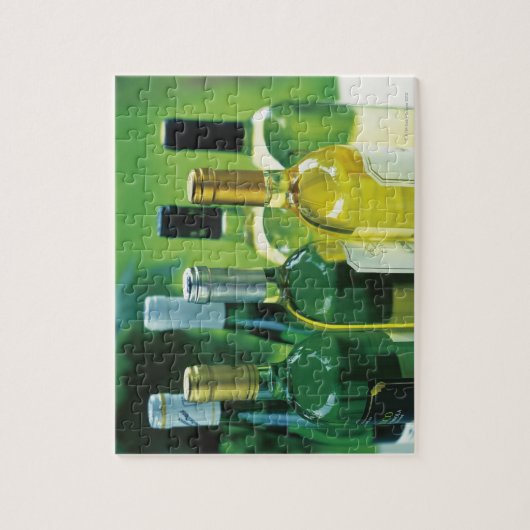 Diersoort wijnflessen legpuzzel (Verticaal)