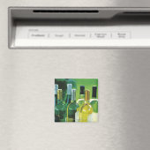 Diersoort wijnflessen magneet (Insitu (Vaatwasser))