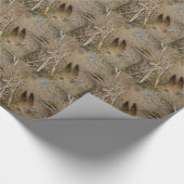 dierspoor cadeaupapier (Hoek)