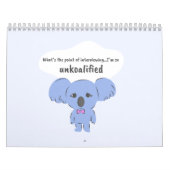 Dierstip: editie van droevige werknemer kalender (Hoes)