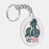 Diertech Liefde Sleutelhanger (Voorkant Links)