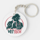 Diertech Liefde Sleutelhanger (Achterkant)