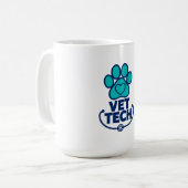 Diertechicus Pootafdruk Koffiemok (Voorkant links)