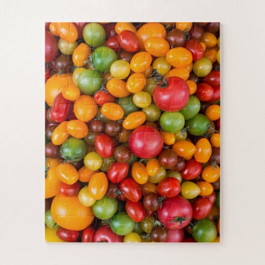 Diervariëteit "Garden Fresh Colorful Tomaten" Legpuzzel (Verticaal)
