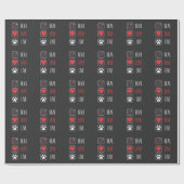 Dierveer Dierveer Dierenveer Dierenveer Dierenveer Cadeaupapier (Vlak)