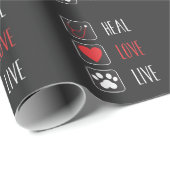 Dierveer Dierveer Dierenveer Dierenveer Dierenveer Cadeaupapier (Rol Hoek)