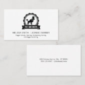 Dierverzorger | Schoonmaker Visitekaartje (Voorkant / Achterkant)