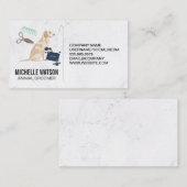 Dierverzorging | Hondenwaszeep en -knipbeurt Visitekaartje (Voorkant / Achterkant)