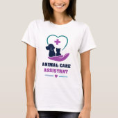 🩺 Dierverzorgingsassistent Veterinair Team 🩺 T-shirt (Voorkant)
