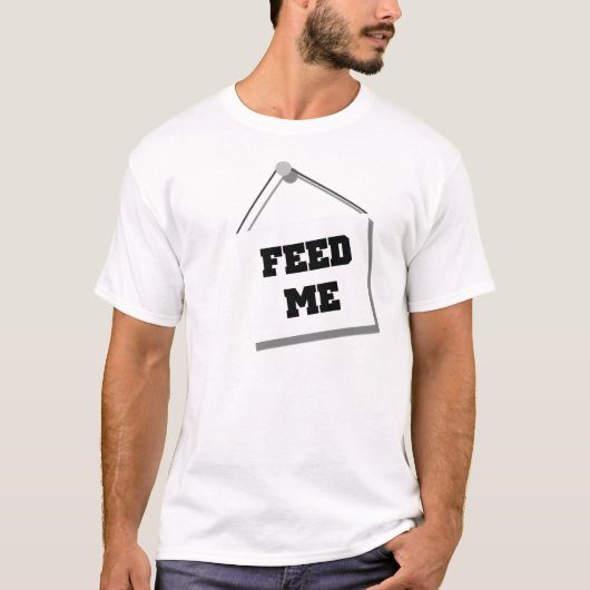 Diervoeder Ik teken T-Shirt (Voorkant)