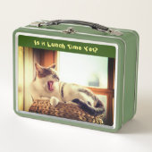 Diervoeders de Cat Funny Metal Lunch Box (Voorkant)