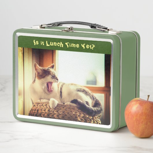 Diervoeders de Cat Funny Metal Lunch Box (In situ)