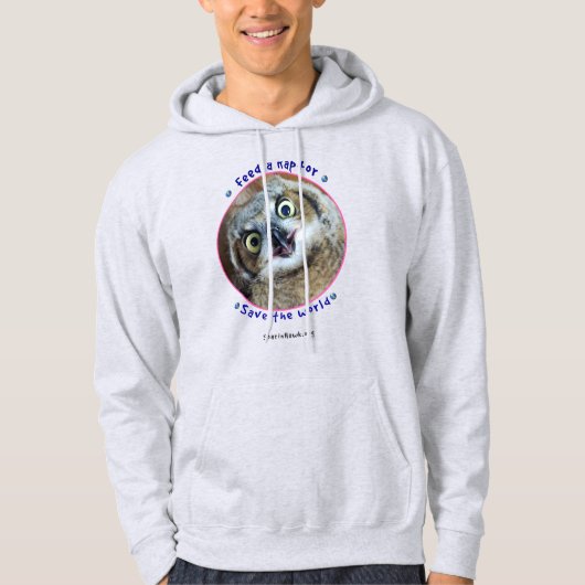 Diervoeders Een Raptor met Athena Hoodie (Voorkant)