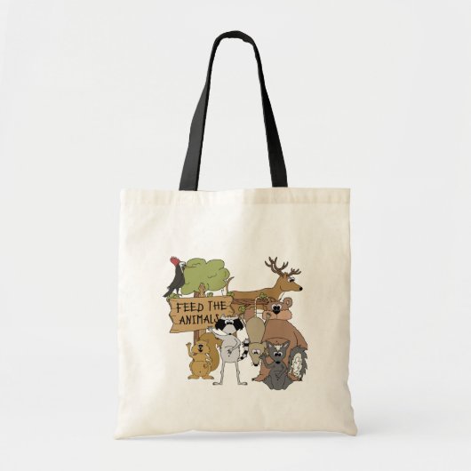 Diervoeders Tote Bag (Voorkant)