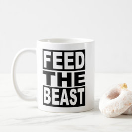 Diervoeders voor beest koffiemok