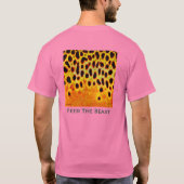 Diervoeders voor beest - Mannen Shirt (Achterkant)